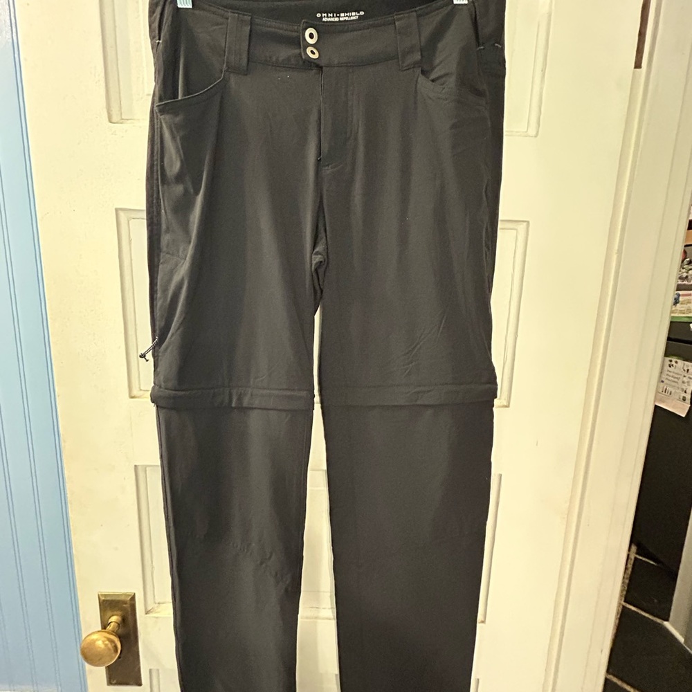 Women's Columbia Black Convertible Track Pants